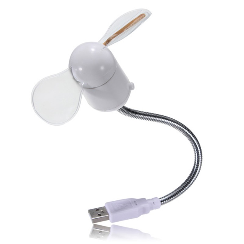 Ventilator USB LED cu redare ora si indicator secunde - imagine 4